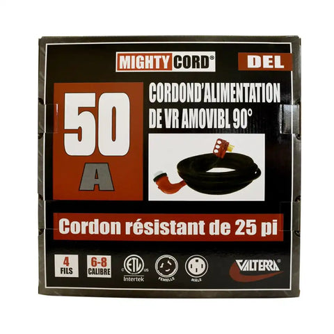 90 DEG LED DETACH POWER C
