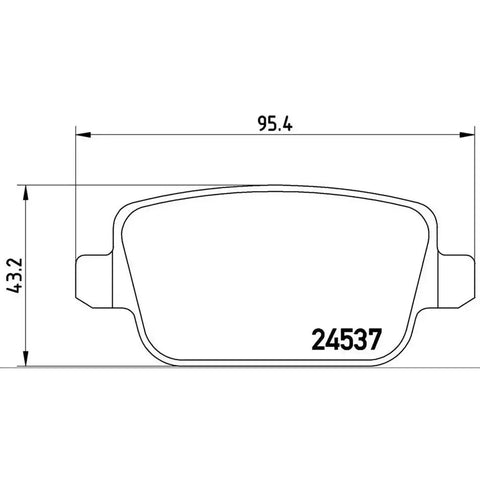 DISC BRAKE PAD SET
