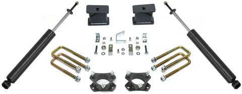 2.5STR SPCRS 4BLKS/UBOLTS MT SHOCKS