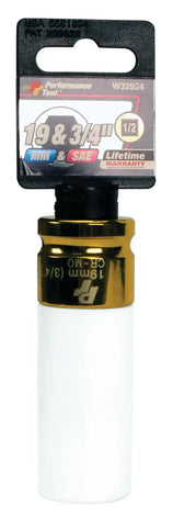 PERFORM TOOL W32924 SOCKET-TW IMP 19MM