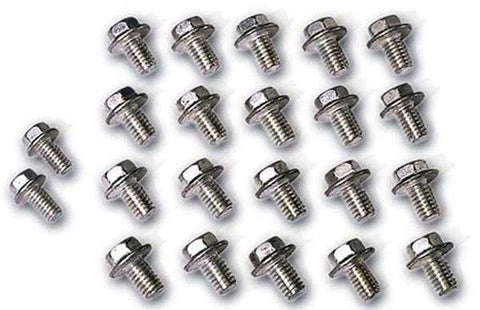 MOROSO 38550 OIL PAN BOLTS SM BLK CHEV