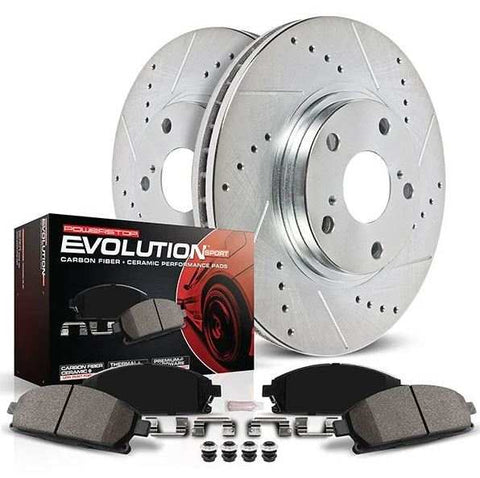 POWERSTOP K7895 Z23 EVOLUTION BRAKE KIT