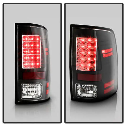 Spyder Automotive 5077530 Tail Light Assembly LED Clear Lens Black Housing