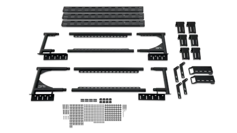 Body Armor 4x4 TK-6126 Mid Size Universal Overland Rack Bolt On Use Existing Bed Rails Black