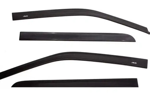 Auto Ventshade (AVS) 774011 - Ventvisor Low Profile Deflector Matte Black Outside Mount 4 pc.