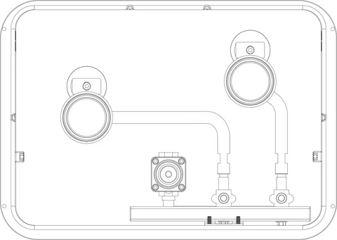 SDN2 RV DROP IN BURNER BOX