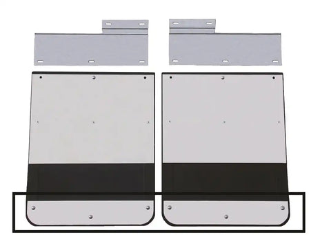 Go Industries 719 Dual Wheel Mud Flap Weights - 19&quot x 3.5&quot