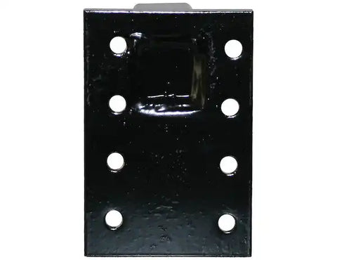 Buyers Products PM87 Pintle Hook Mounting Plate 2 Inch Hitch Receiver Mount 14000 P