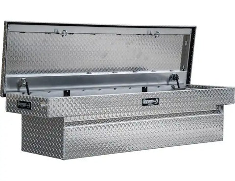 Buyers Products 1709415 Tool Box Crossover Single Lid Diamond Tread Aluminum 20
