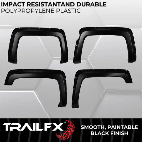 TRAILFX TFC3004S POCKET STYLE FLARE SMOOTH SET OF 4