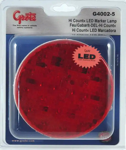 STT LAMP  RED  4' HI COUN