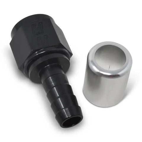 H/END CRMP 8 STR BLK/SLV