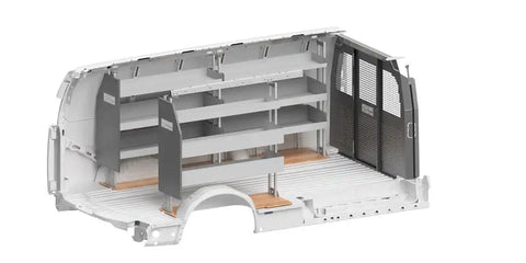 ROLACASE RSLLRBA- CH155 VAN SHELVING BASIC BIN PACKAGE