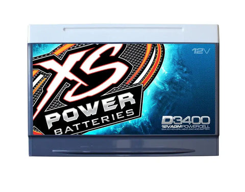 XS BATTERIES D3400 12V BCI GROUP 34 AGM 3300