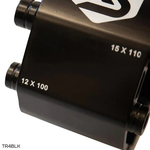 SARIS CYCLIN TR4BLK THRU AXLE TRAP BLACK
