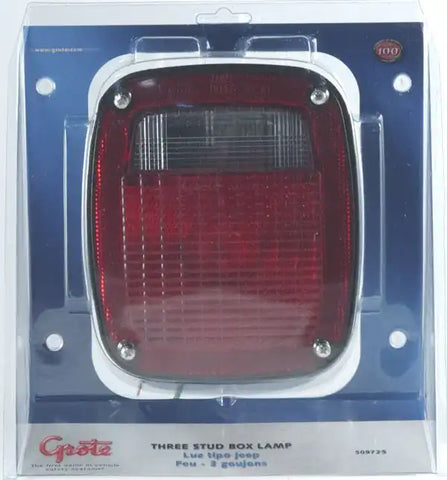 GROTE PERLUX 50972-5 3STUD COMBO BOXLMP W/PGTL