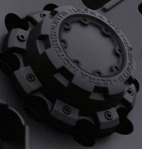 CENTER CAP BLACK