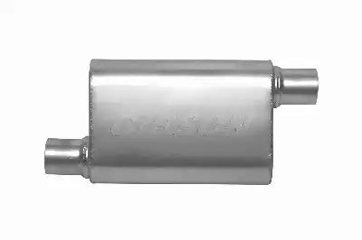 Gibson Performance Exhaust 55172S CFT Superflow Offset/Offset Oval Muffler Stainless