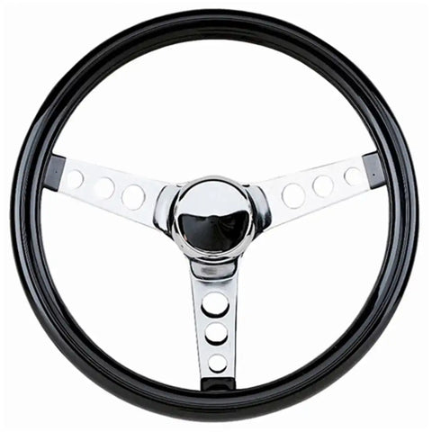 GRANT 802 WHEEL BLK SMOOTH GRIP DSH