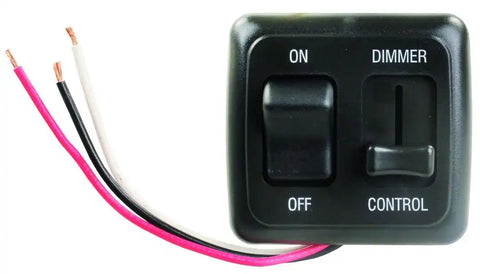 DIMMER ON/OFF  LED  BLACK