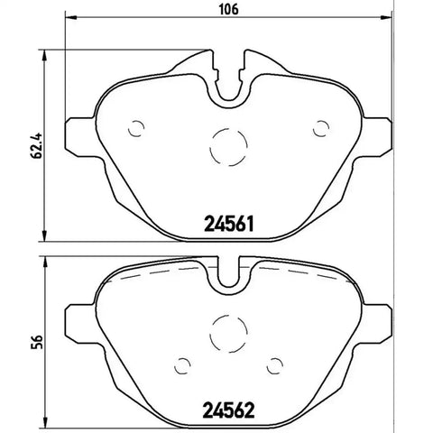 DISC BRAKE PAD SET