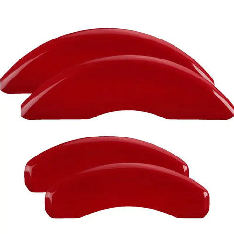 SET OF 4 CALIPER COVERS  NO ENGRAVI