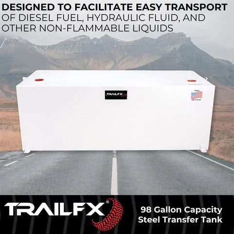 TrailFX 21098SW Liquid Transfer Tank TFX Liquid Transfer Not DOT Approved For Trans