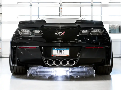 AWE 3020-42073 TRACK EDITION AXLEBACK EXHAUST  C7