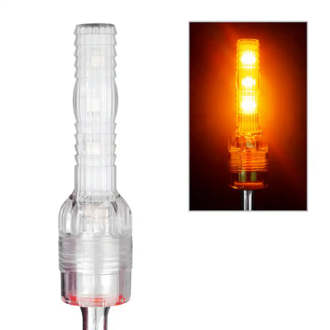 DRIVER IND. SC4-CA BRIGHT CONSTANT AMBER LED WHIP LIGH
