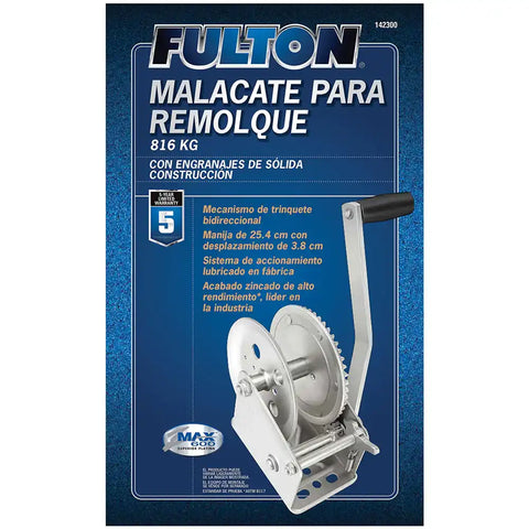 FULTON 142300 WINCH 1800 LBS. SINGLE-SPEED