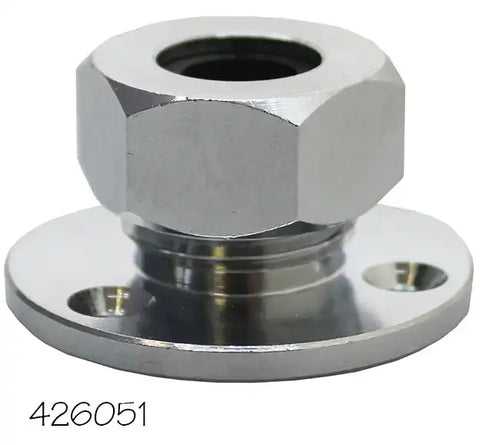 SEA DOG 426051-1 CHROME BRASS CABLE OUTLET 3/8'