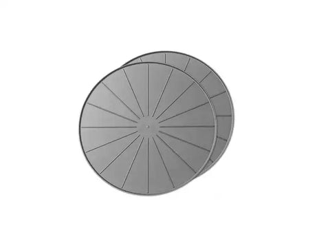 WEATHERTECH 8A18CST2PKGR 18IN ROUND COASTERS - GREY -
