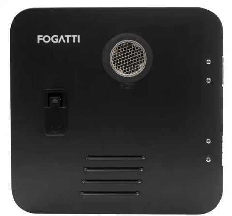 BLACK WATER HEATER DOOR AND FLANGE