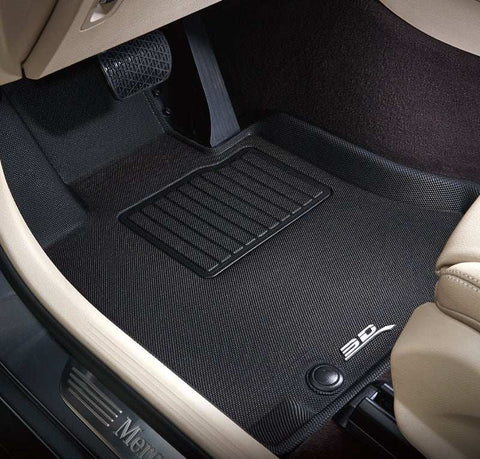 3D MAXpider L1FR15301509 - KAGU Floor Mat Black 3 pc. 2 Front Row & Rear 2021-2023 Ford F-150