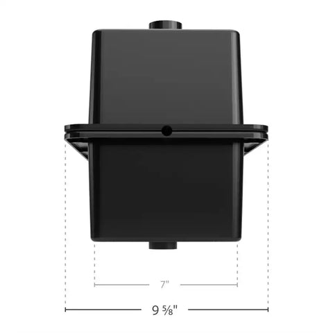 Camco 55371 Battery Box Fits Group 24 Batteries 14-7/8 Inch Height x 9-5/8 Inch Wid