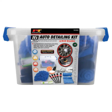 16PC POWER BRUSH DETAILING KIT