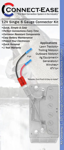 CONNECT EASE RCE12VB6 SINGLE 6 GAUGE CONNECTION