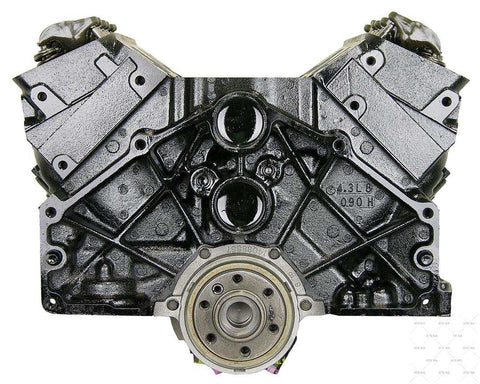 ATK Reman Eng. DMK9 Marine Engine Block - Long 1996 To 1999 Chevrolet 4.3L/ 262 Cubic
