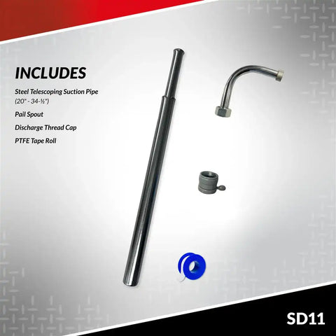 LEV HD PUMP SUCT SPT