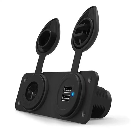 FURRION LLC F12VRSB-AM 12V DC SOCKET + DUAL USB CHARGER SO