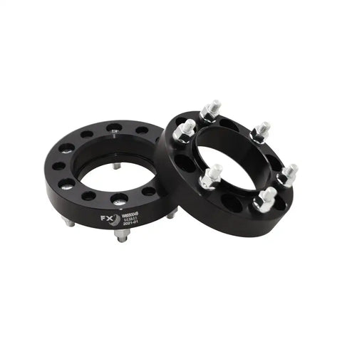 TRAILFX W655004B HUB CENT SPCR BLK 6X5.5 12X1.5 LUG