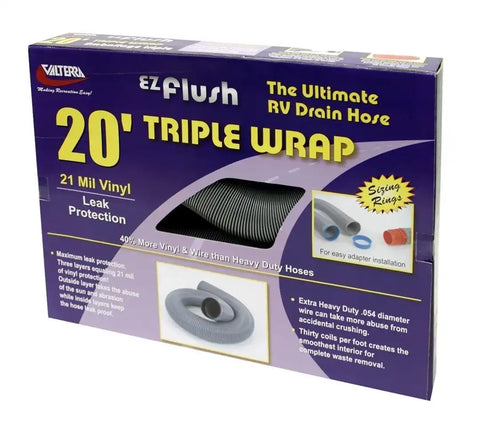 DRAIN HOSE TRIPLE WRP 20'