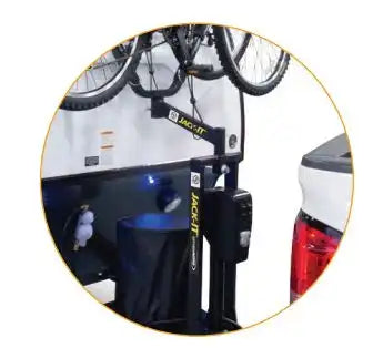 Lippert Components 429756 Bike Rack Jack-IT Mounts On Trailer Tongue A Frame