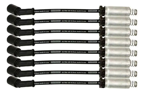 MOROSO 73746 WIRE SET 8.5MM BLACK ULTRA 40 11IN.