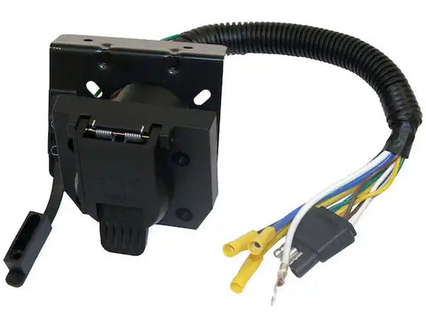 CONNECTOR TRAILER DUAL PLUG 7 WAY &