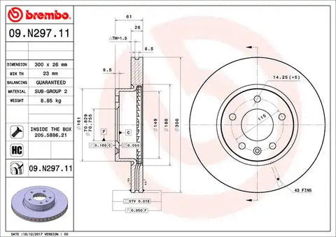 DISC BRAKE ROTOR