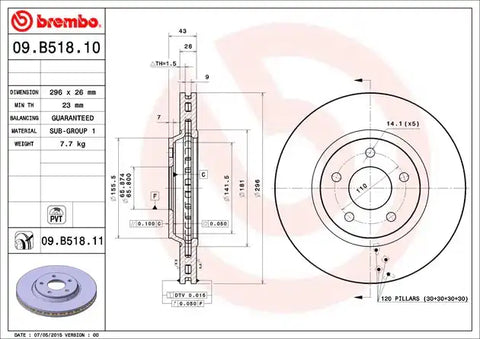 DISC BRAKE ROTOR