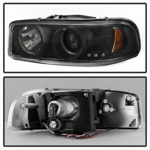Spyder Automotive 5009357 Headlight Assembly Signature Series Projector Beam With L