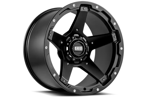 GRID WHEELS GD0420090655B3510 GD04 20X9.0 6X139.7 35 110 MB