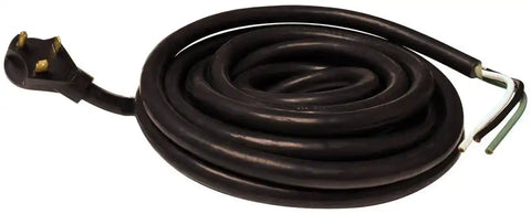30A 25' NONDETACH CORD  BLACK  BULK